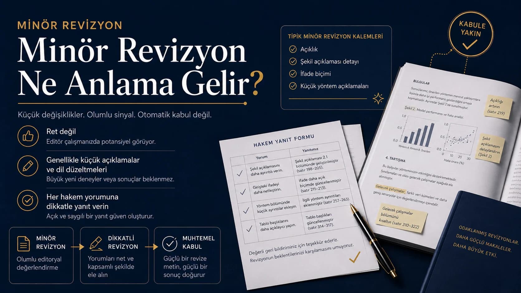 Minör revizyon ne anlama gelir — olumlu sinyal ve tipik düzeltme kalemleri